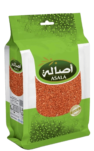 فلفيلة حمراء مجففة ومطحونة