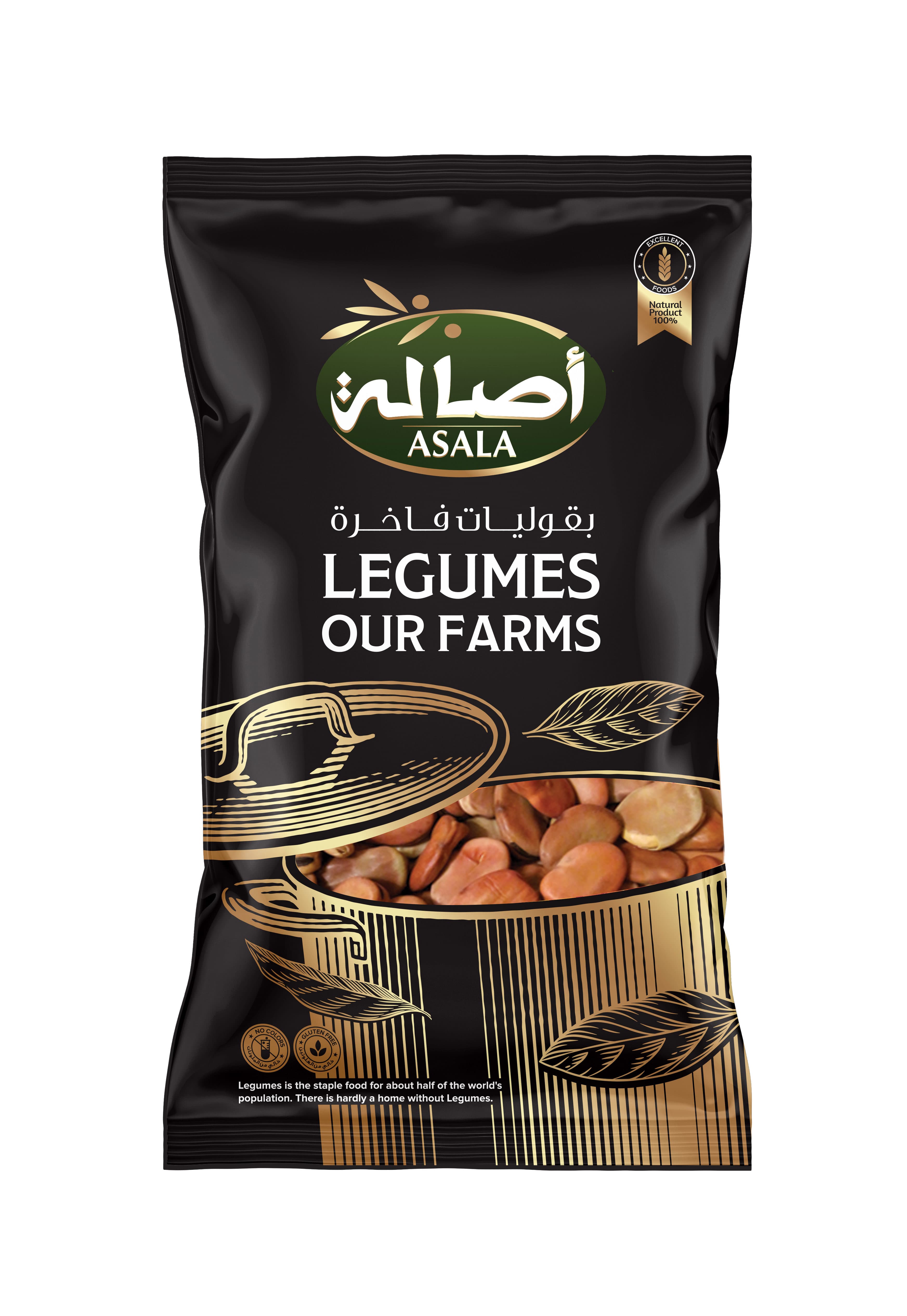 فول يابس عريض